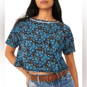 Free People / We the Free Sammie Printed Tee - XS